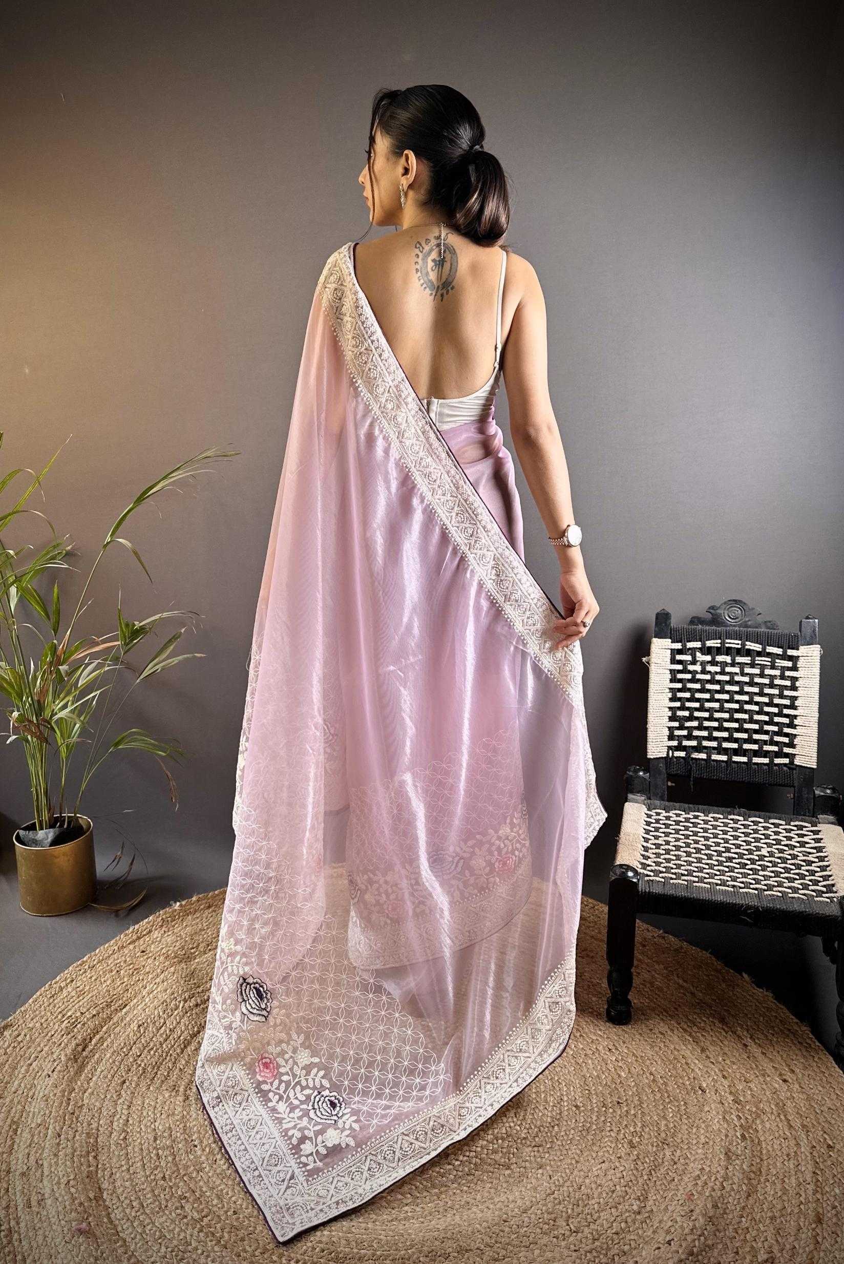 Ynf Organza RIN211 Mohini-Vol-13 Sarees Wholesale Fancy Sarees Embroidered Sarees Viscose Saree Manufacturer