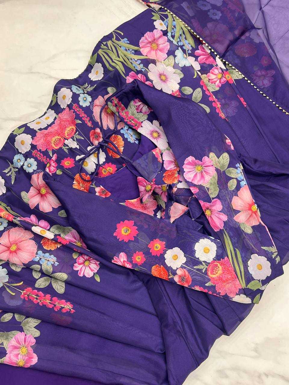 Ynf Organza Silk KESH504 25 Suits & Dresses Wedding Collections Festive Collections Wholesale Printed Suits Ladies Silk Suit Anarkali Suits Manufacturer