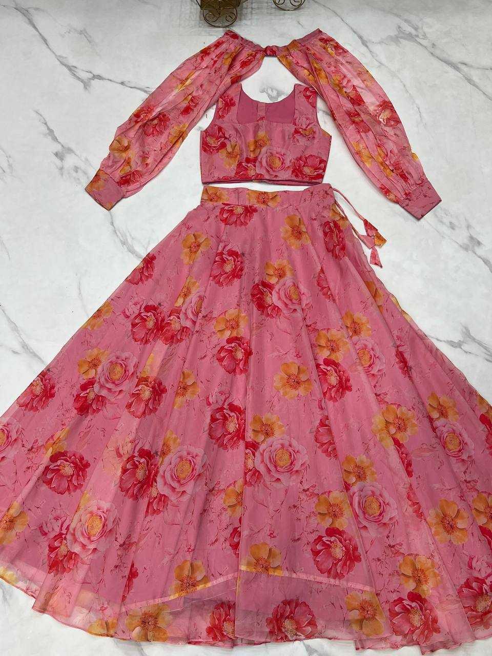 Ynf Organza Silk KESH504 53 Lehengas Wedding Collections Festive Collections Wholesale Wedding Lehenga Printed Lehenga Lehenga With Blouse Manufacturer