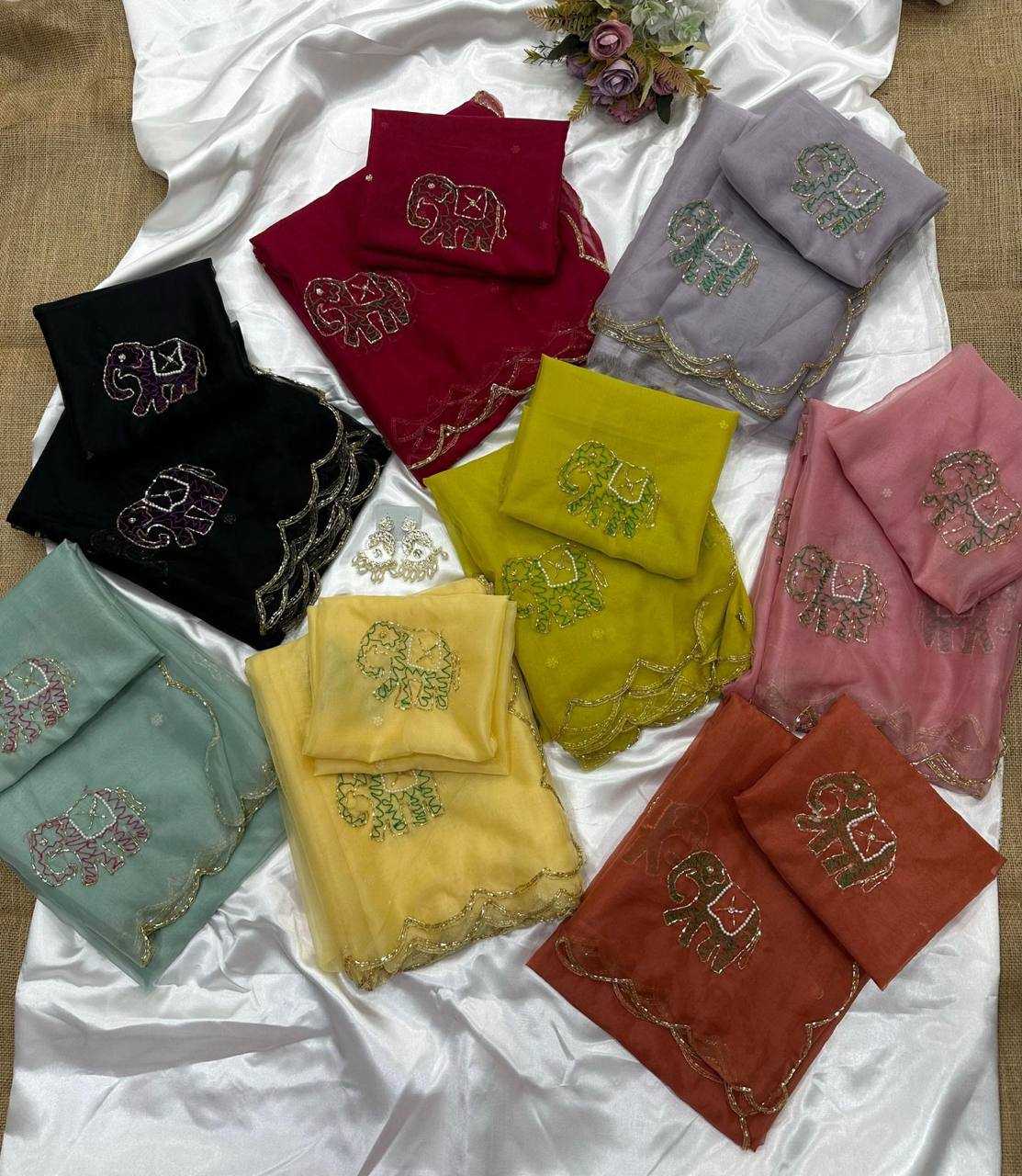 Ynf Organza Silk KESH509 126 Sarees Wholesale Designer Sarees Fancy Sarees Ladies Sarees Manufacturer