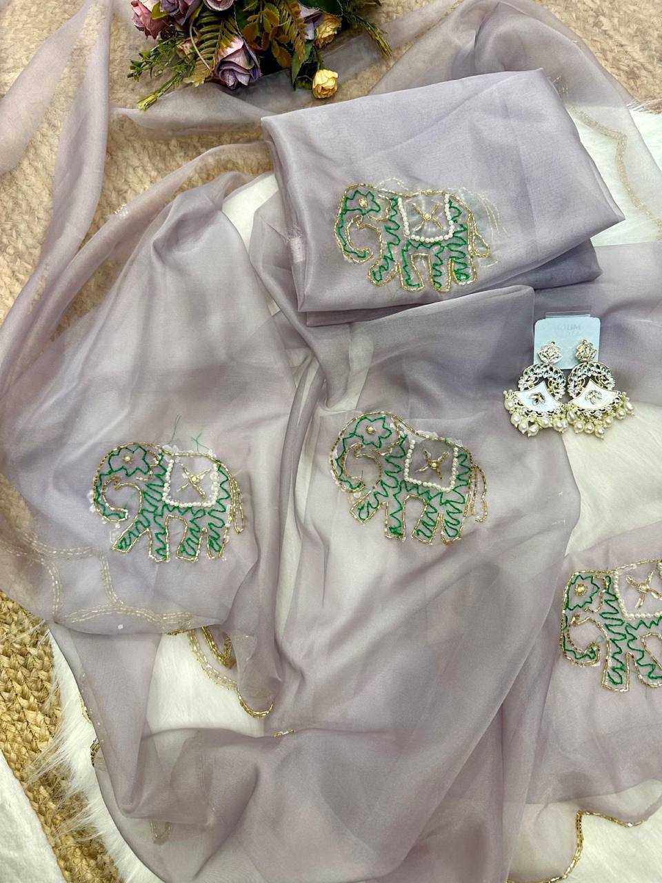 Ynf Organza Silk KESH509 126 Sarees Wholesale Designer Sarees Fancy Sarees Ladies Sarees Manufacturer