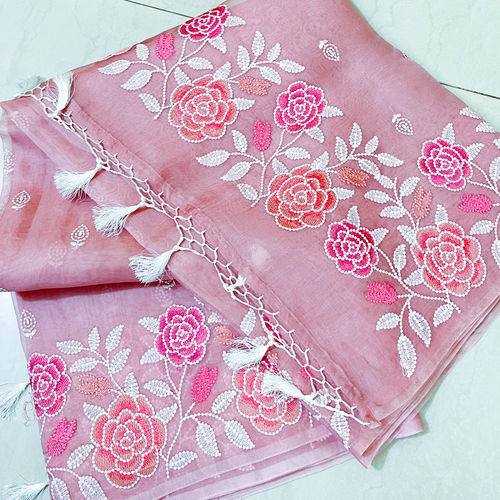 Ynf Organza Silk RIN131 318 Silk Sarees Wholesale Party Wear Silk Sarees Embroidered Silk Sarees Manufacturer
