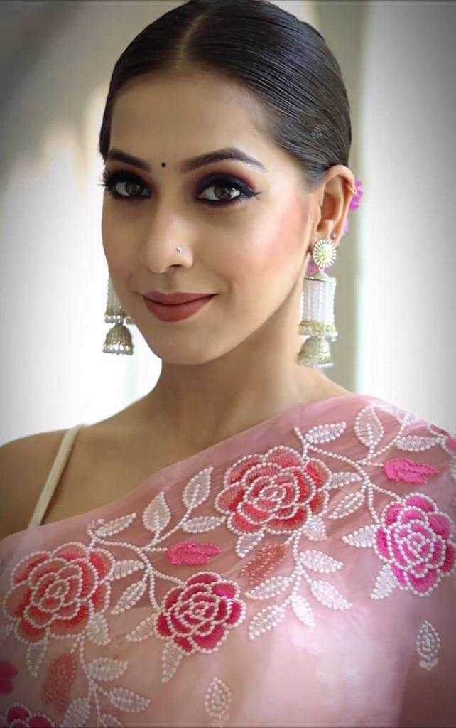 Ynf Organza Silk RIN131 318 Silk Sarees Wholesale Party Wear Silk Sarees Embroidered Silk Sarees Manufacturer