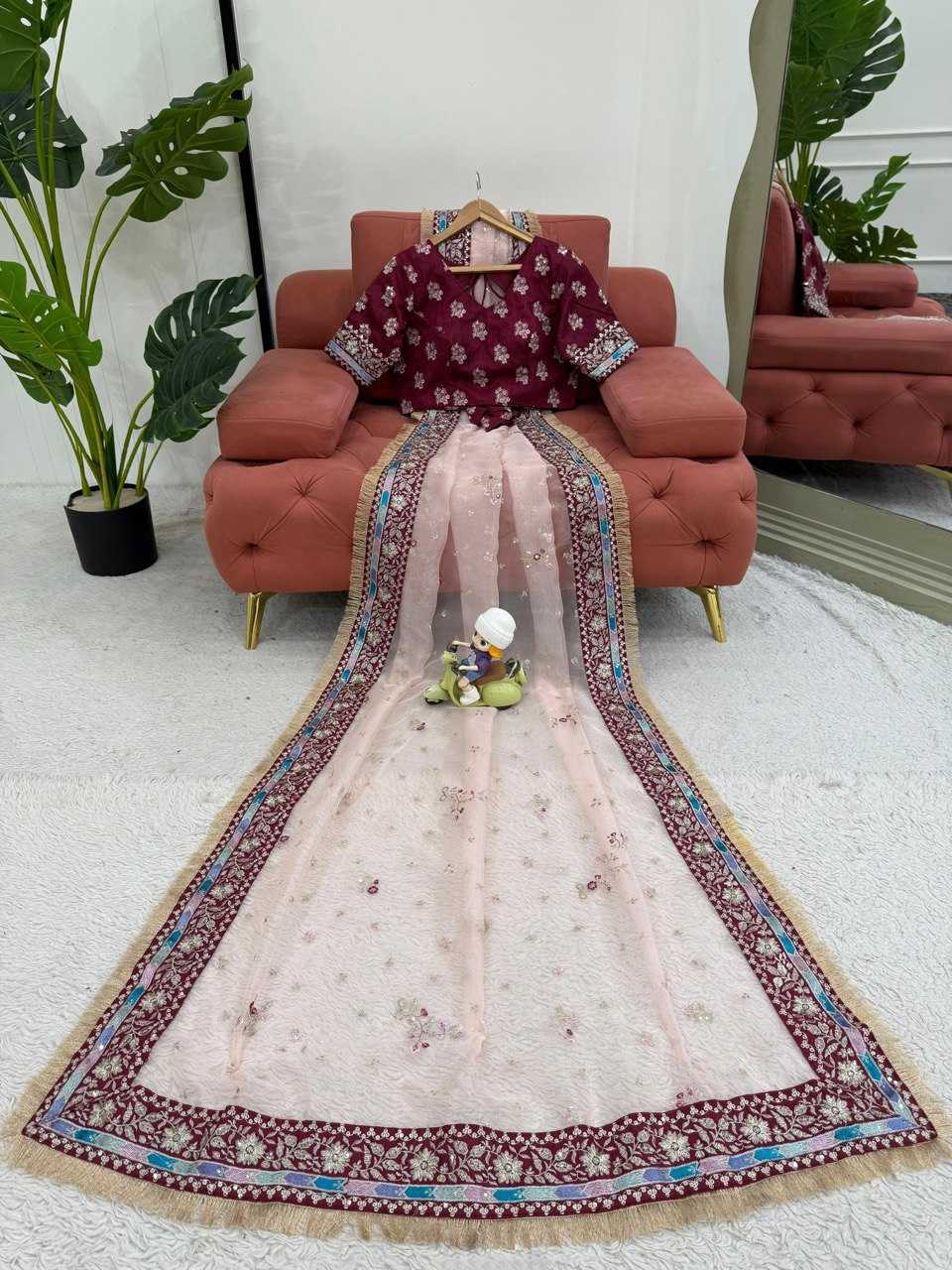 Ynf Organza Silk RIN133 595 Silk Sarees Wholesale Party Wear Silk Sarees Designer Silk Sarees Manufacturer