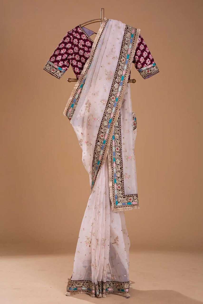 Ynf Organza Silk RIN133 595 Silk Sarees Wholesale Party Wear Silk Sarees Designer Silk Sarees Manufacturer