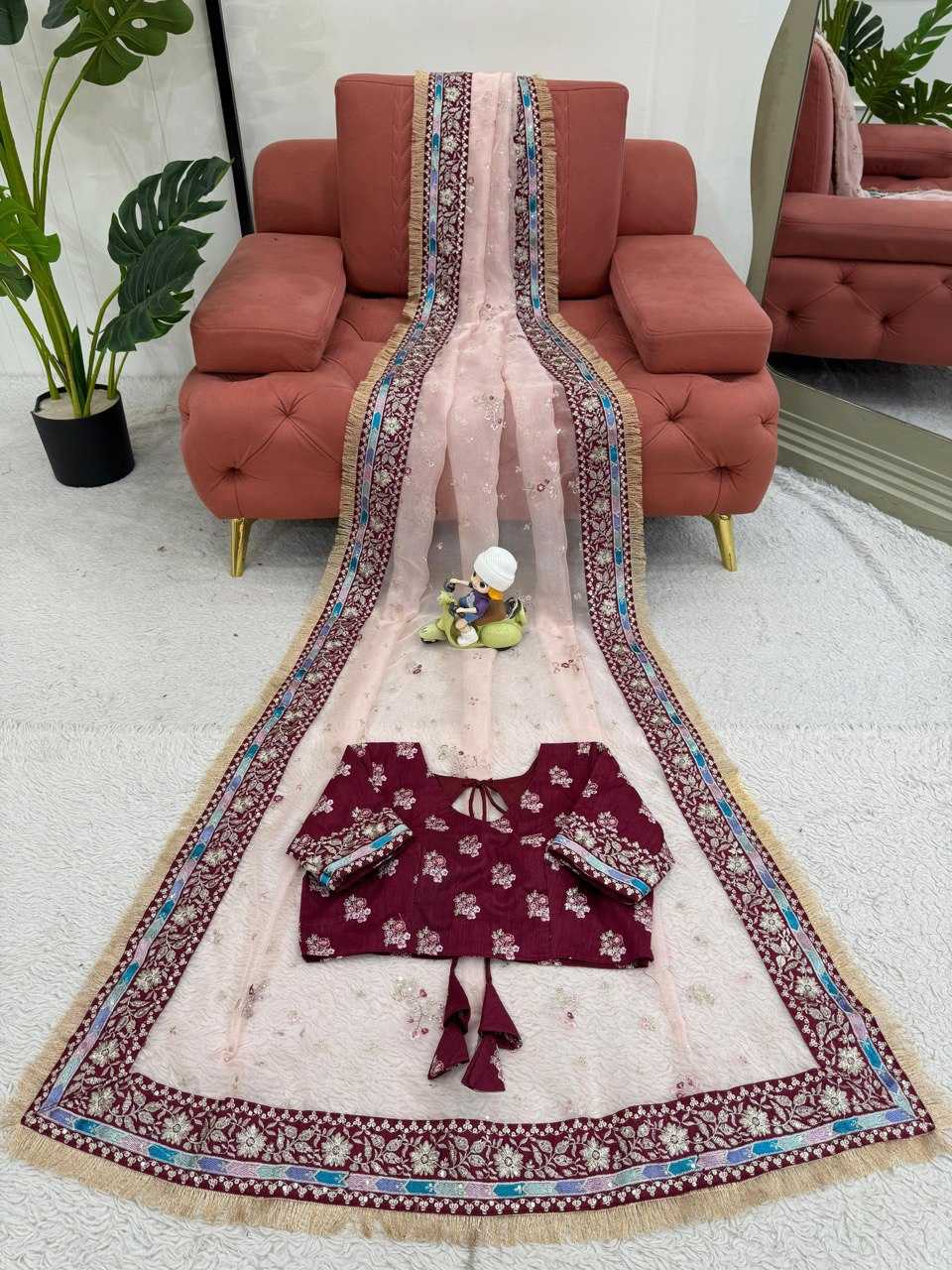 Ynf Organza Silk RIN133 595 Silk Sarees Wholesale Party Wear Silk Sarees Designer Silk Sarees Manufacturer