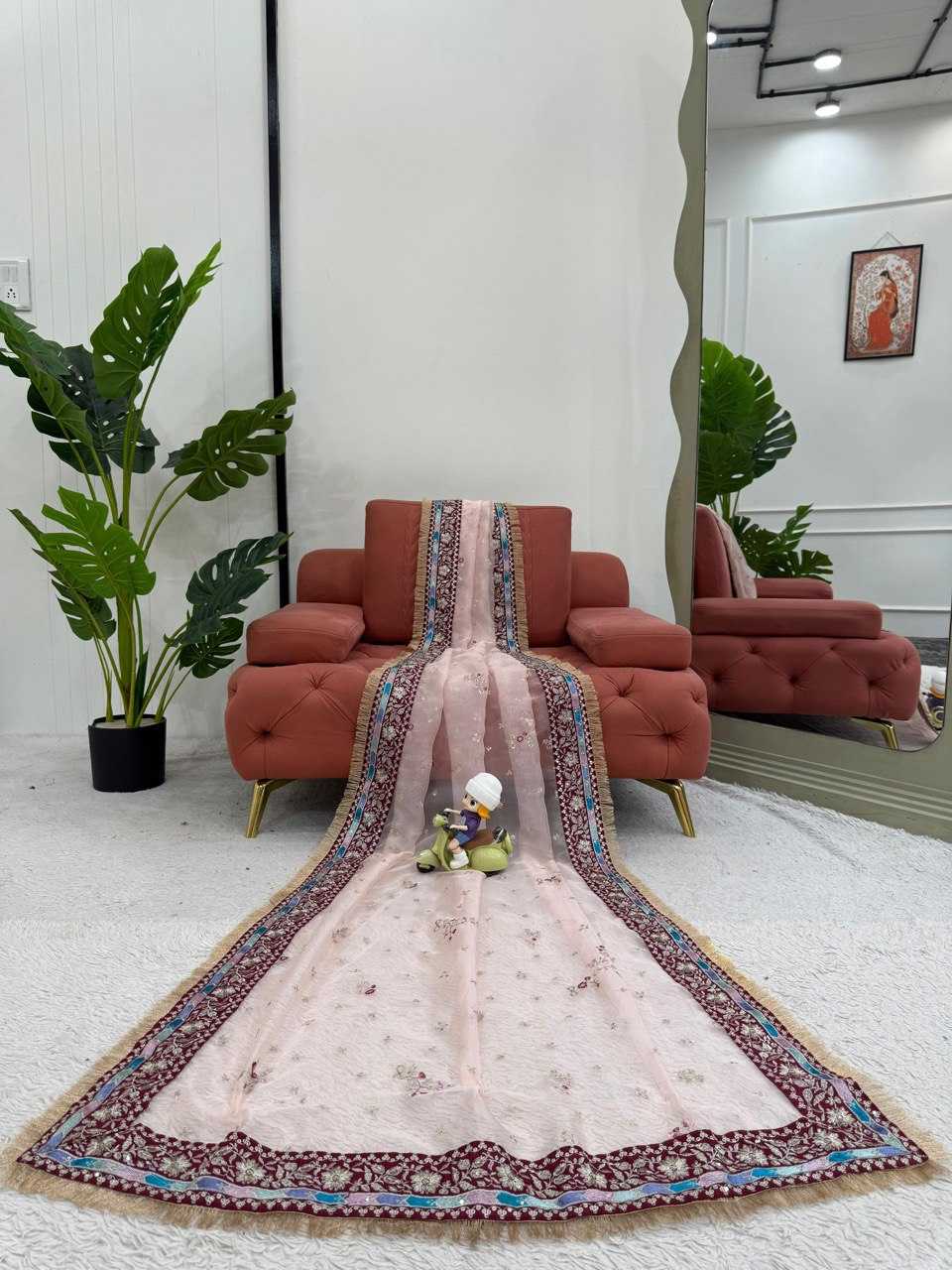 Ynf Organza Silk RIN133 595 Silk Sarees Wholesale Party Wear Silk Sarees Designer Silk Sarees Manufacturer
