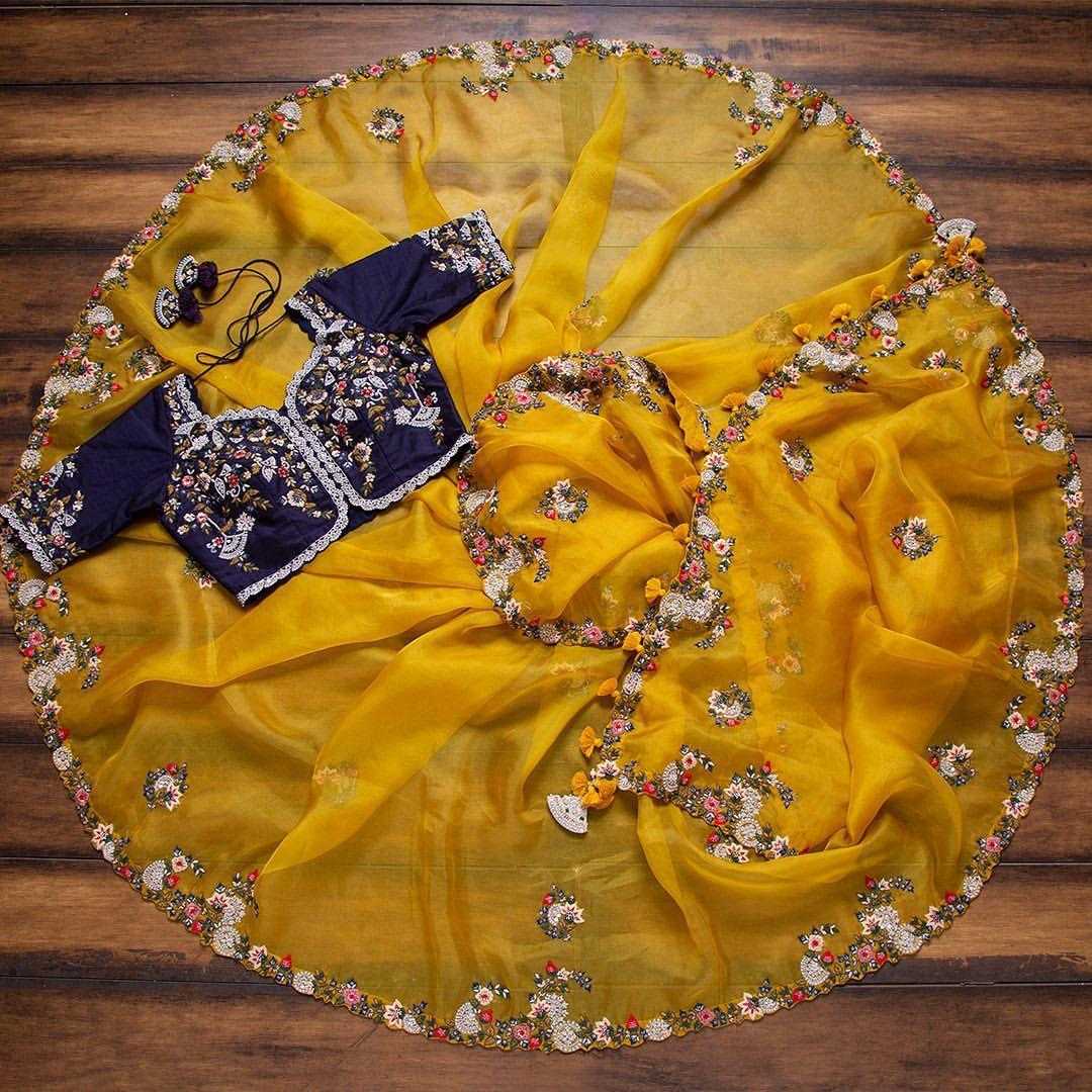 Ynf Organza Silk RIN134 084 Silk Sarees Wedding Collections Festive Collections Wholesale Soft Silk Sarees Designer Silk Sarees Haldi Outfits Manufacturer