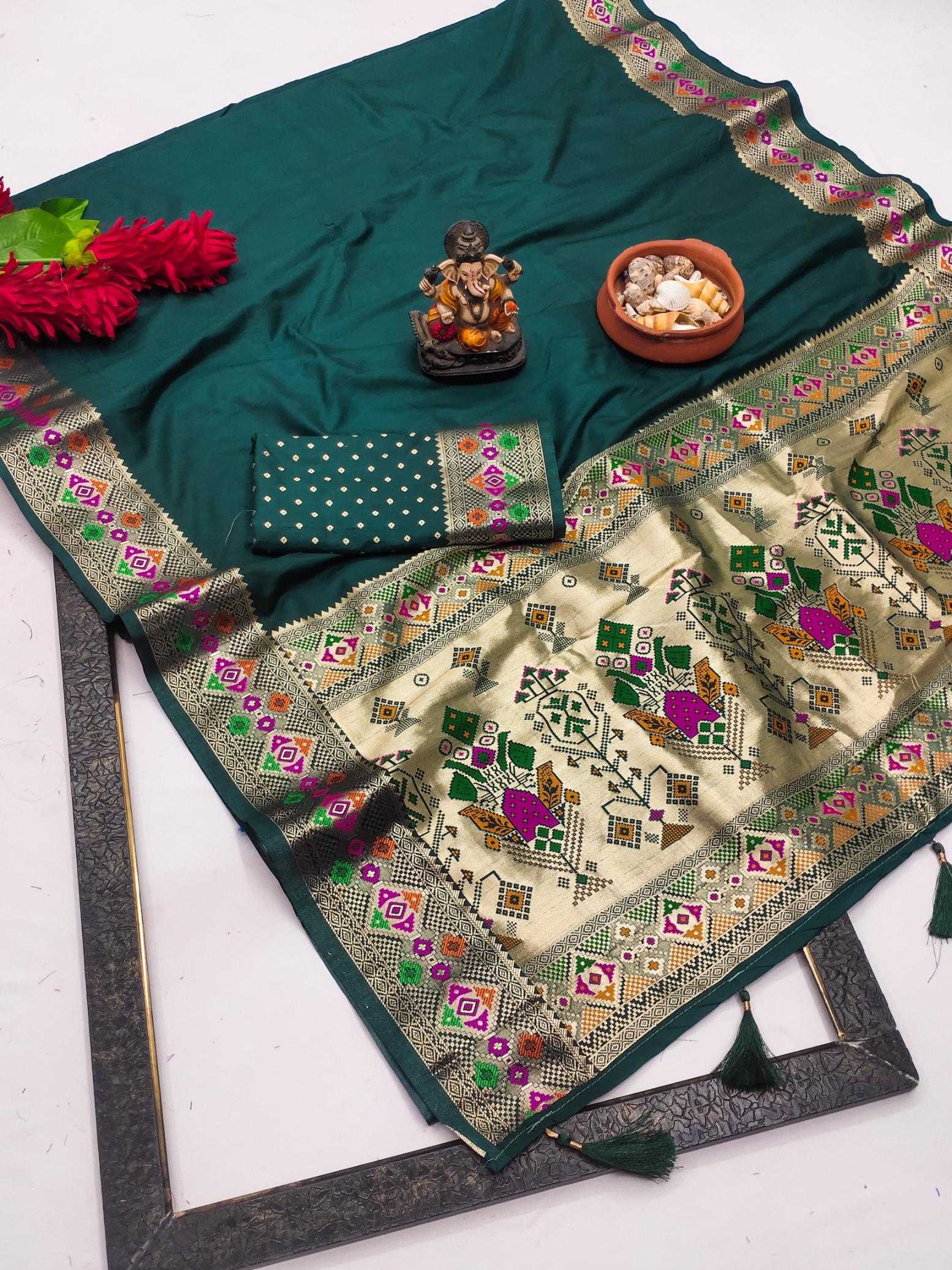 Ynf Paithani Silk RIN183 MANAKI Silk Sarees Wholesale Paithani Sarees Designer Silk Sarees Fancy Silk Sarees Manufacturer