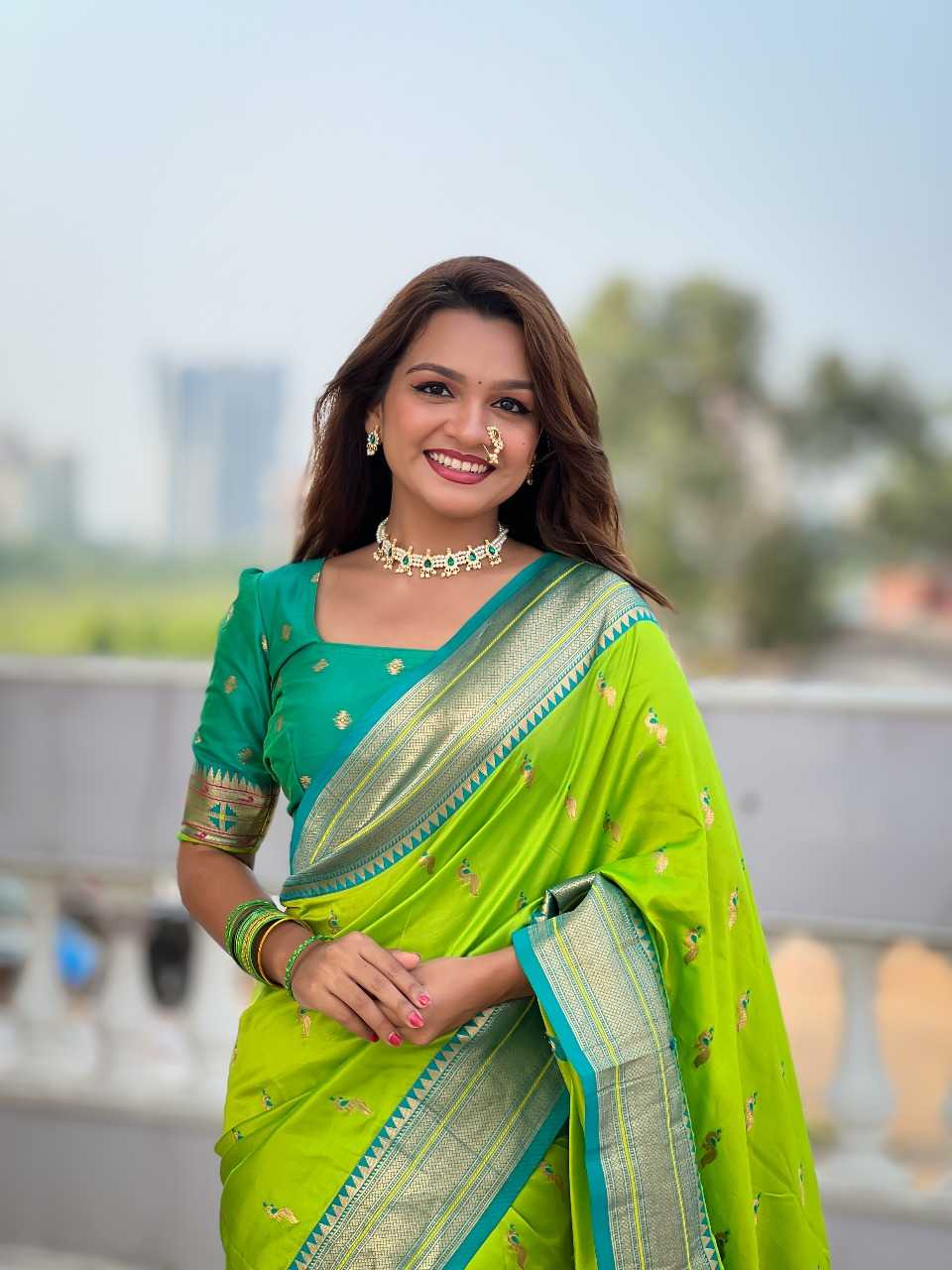 Ynf Paithani Silk RIN197 2983 Sarees Wholesale Designer Sarees Bridal Sarees Silk Sarees Manufacturer