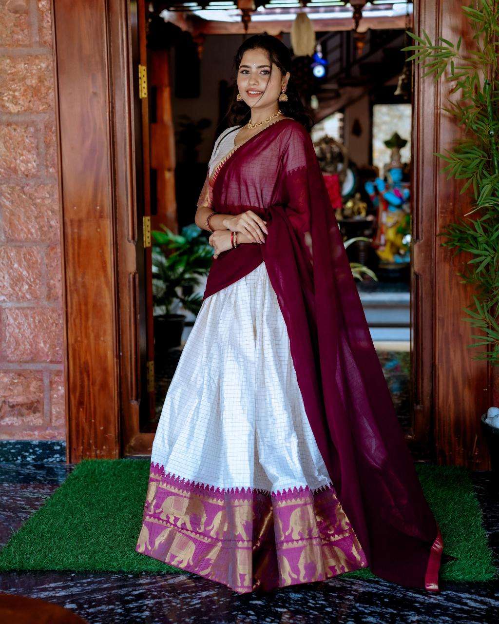 Ynf Poly Cotton KESH134 2047 Lehengas Wholesale Traditional Lehenga Zari Work Lehenga Simple Lehenga Manufacturer
