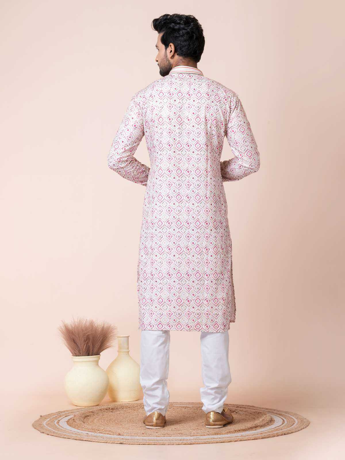 Ynf Poly Cotton RIN223 3474A Mens Wear Wholesale Mens Kurtas Mens Kurta Pyjama Men Wedding kurta Manufacturer