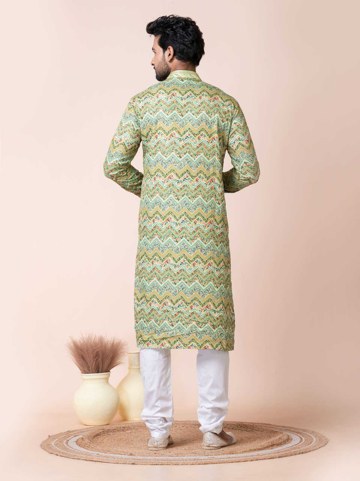 Ynf Poly Cotton RIN223 3475A Mens Wear Wholesale Mens Kurtas Mens Kurta Pyjama Men Wedding kurta Manufacturer