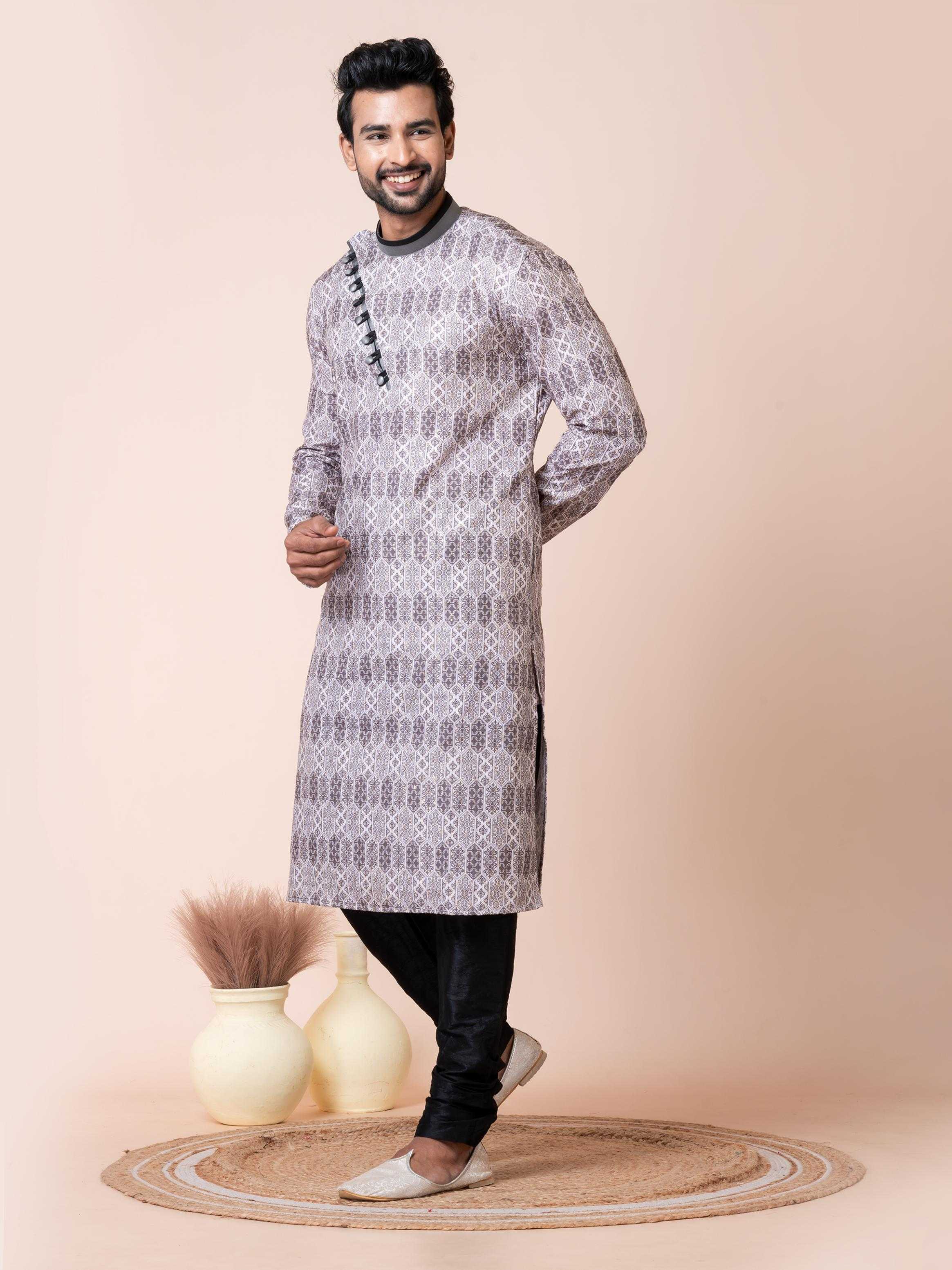 Ynf Poly Cotton RIN223 3487B Mens Wear Wholesale Mens Kurtas Mens Kurta Pyjama Men Wedding kurta Manufacturer