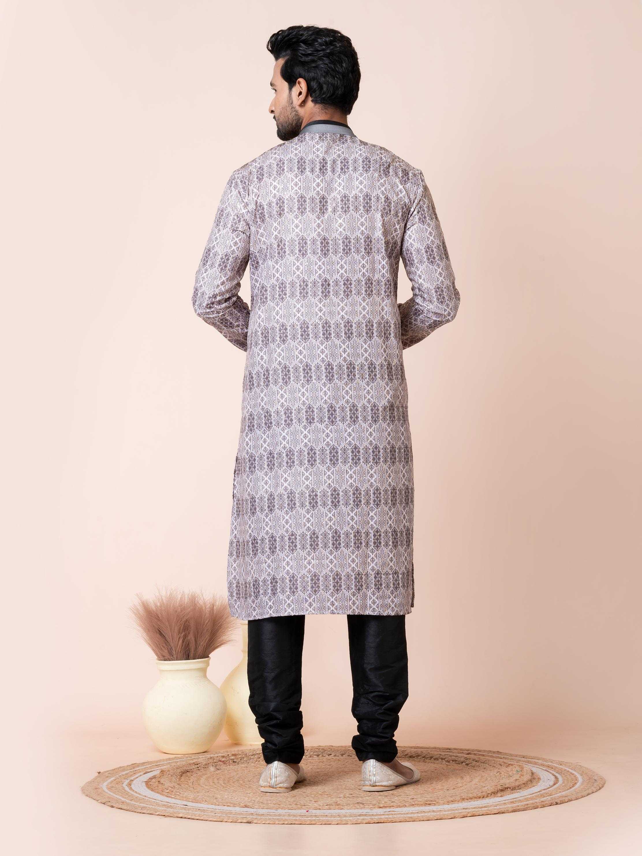 Ynf Poly Cotton RIN223 3487B Mens Wear Wholesale Mens Kurtas Mens Kurta Pyjama Men Wedding kurta Manufacturer