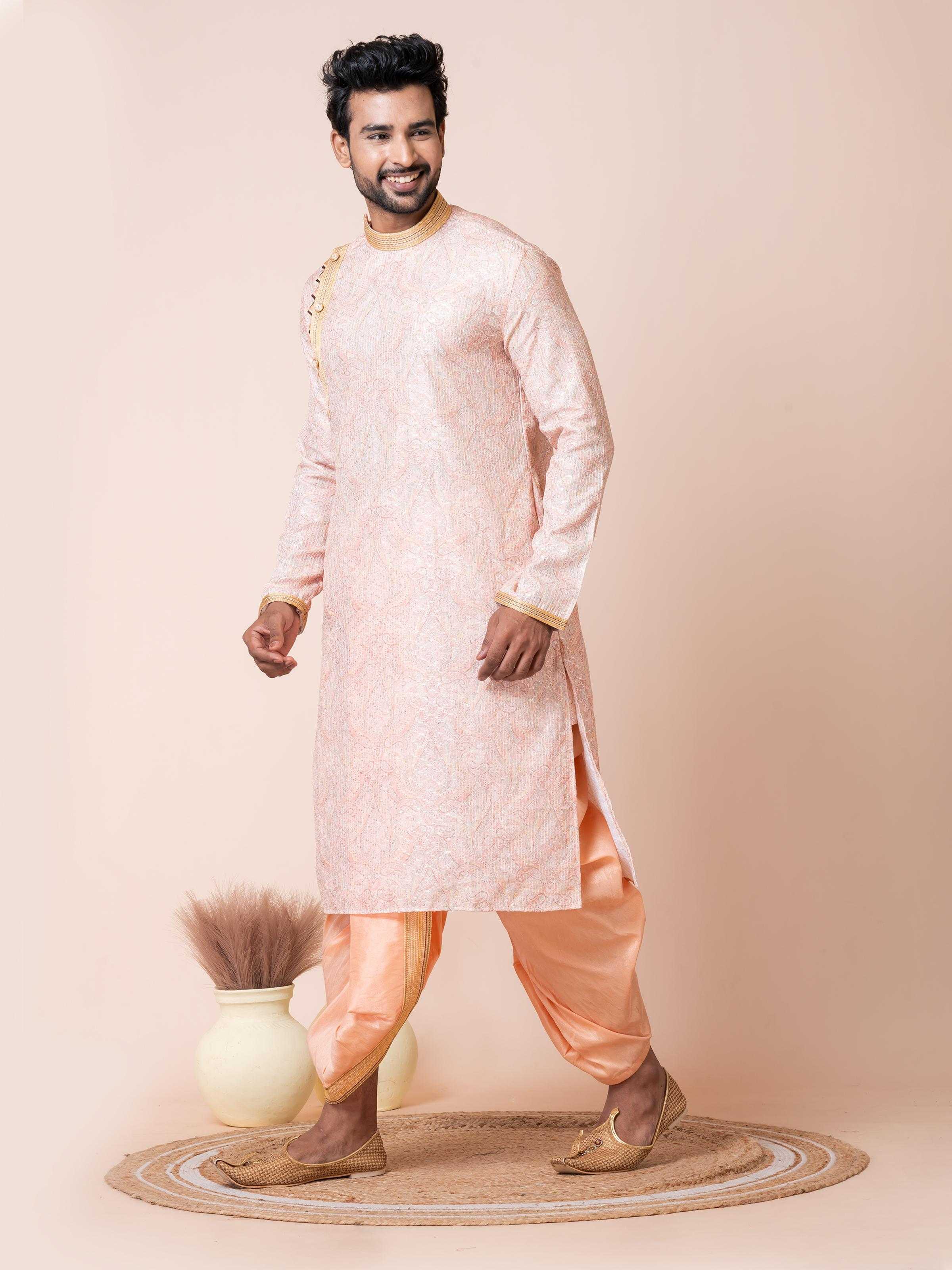 Ynf Poly Cotton RIN223 3493A Mens Wear Wholesale Mens Kurtas Mens Kurta Pyjama Men Wedding kurta Manufacturer