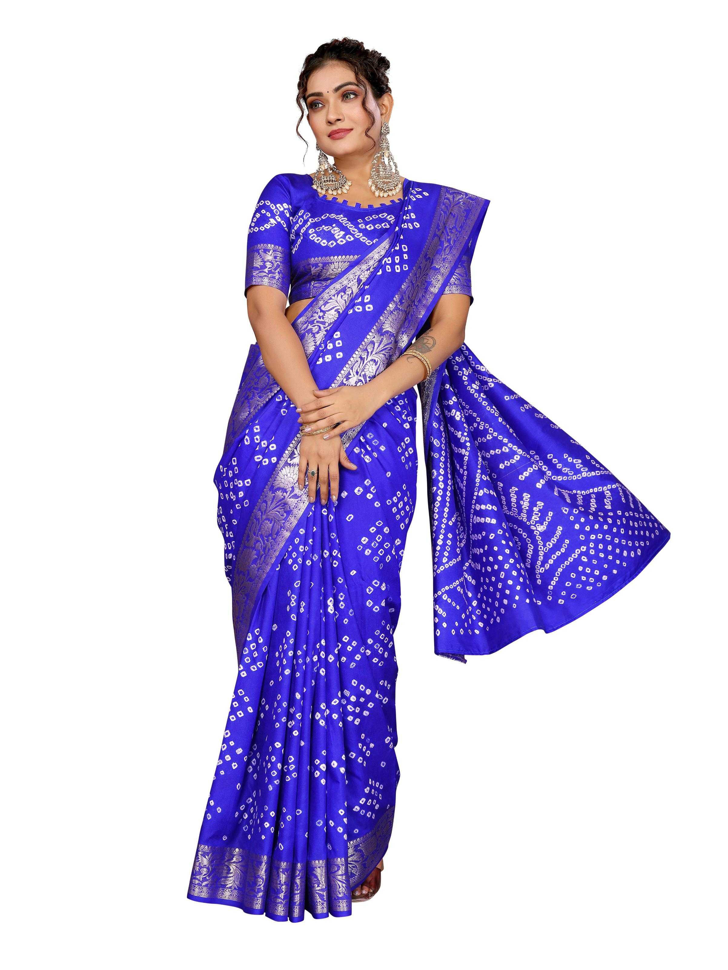 Ynf Pure Bandhej RIN183 MORPANKH Silk Sarees Wholesale Soft Silk Sarees Designer Silk Sarees Fancy Silk Sarees Manufacturer