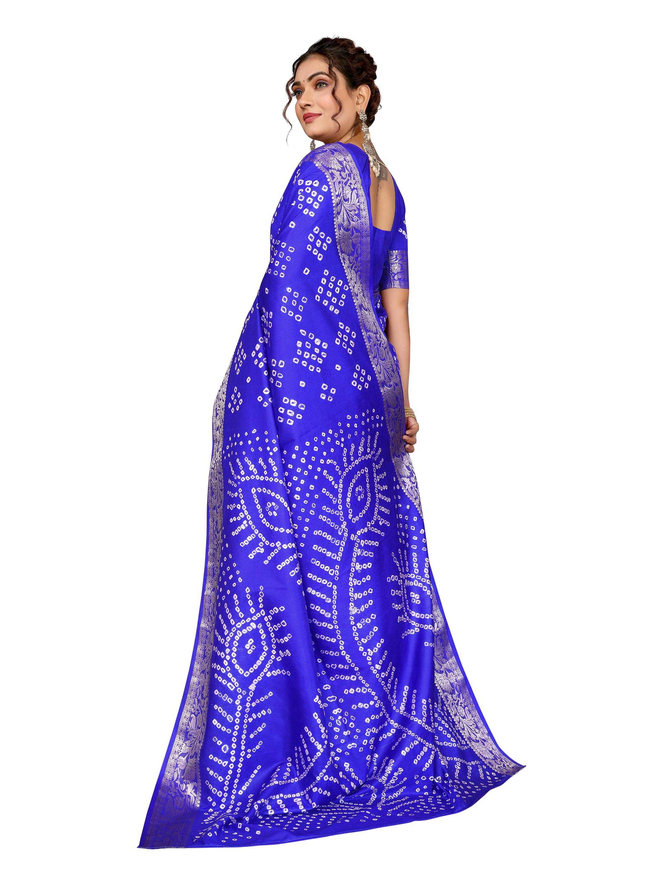 Ynf Pure Bandhej RIN183 MORPANKH Silk Sarees Wholesale Soft Silk Sarees Designer Silk Sarees Fancy Silk Sarees Manufacturer