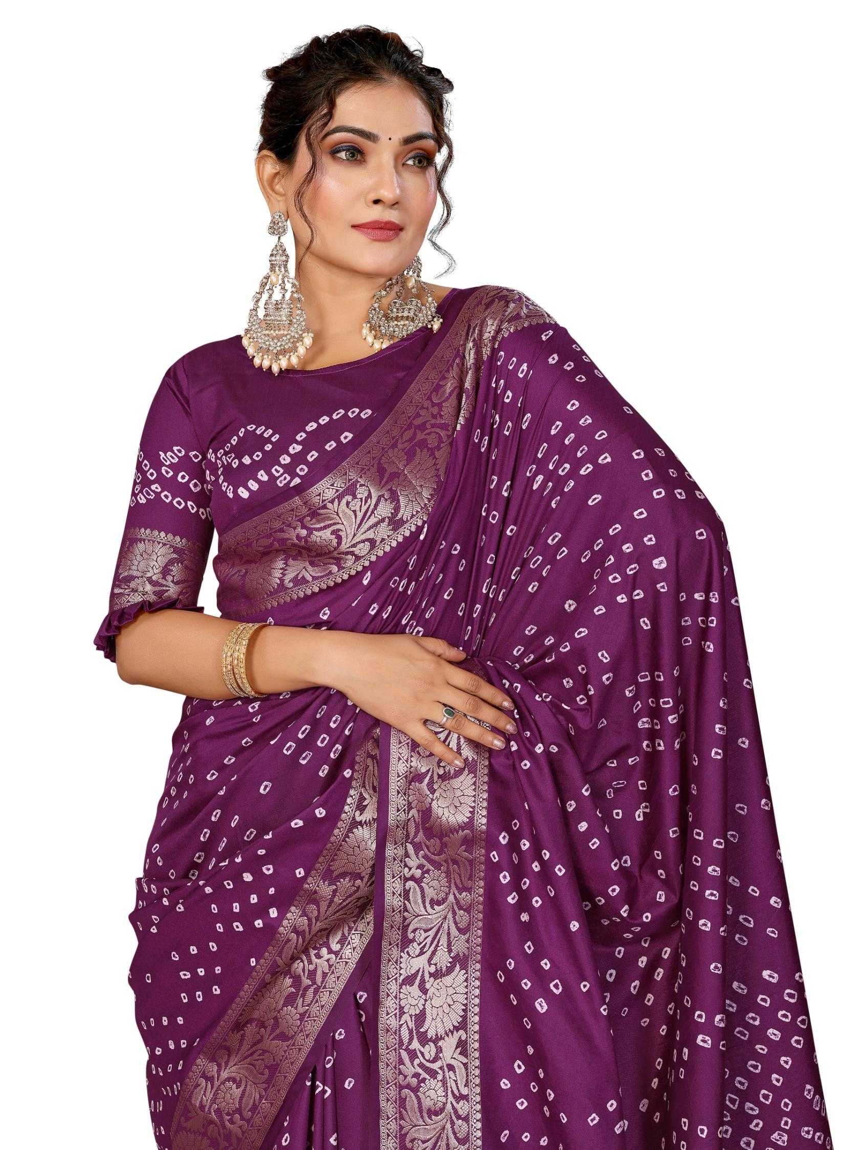 Ynf Pure Bandhej RIN183 MORPANKH Silk Sarees Wholesale Soft Silk Sarees Designer Silk Sarees Fancy Silk Sarees Manufacturer