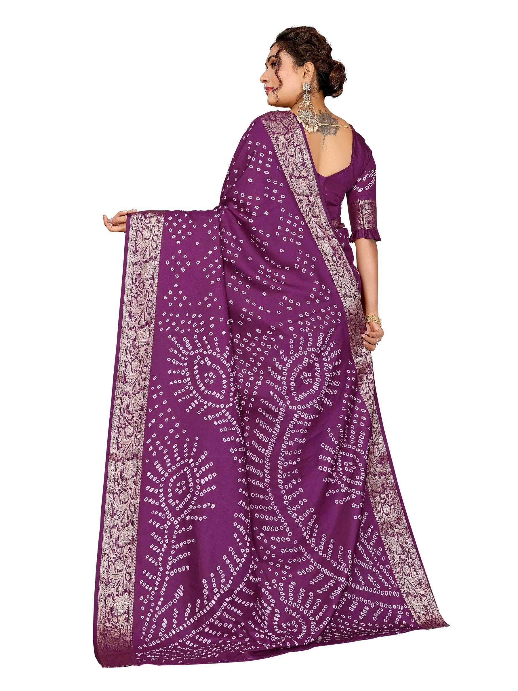 Ynf Pure Bandhej RIN183 MORPANKH Silk Sarees Wholesale Soft Silk Sarees Designer Silk Sarees Fancy Silk Sarees Manufacturer