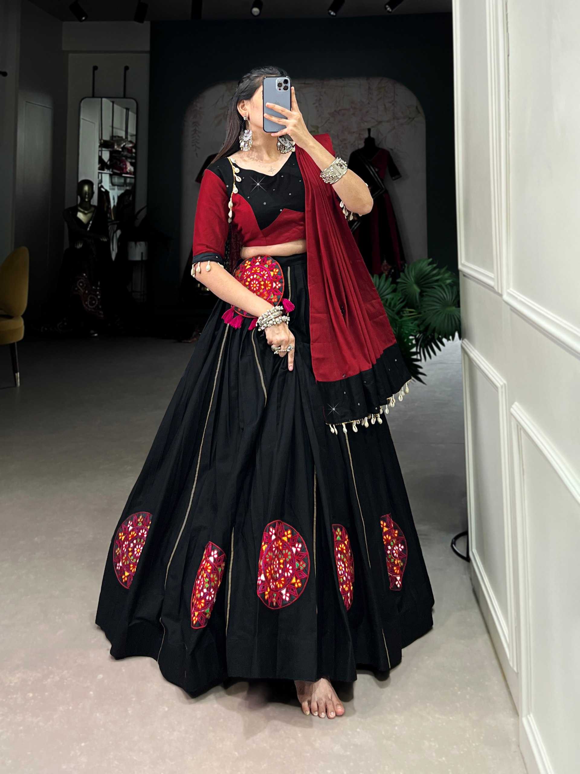 Ynf Pure Cotton KESH134 1603 Lehengas Festive Collections Wholesale Designer Lehenga Choli Navratri Chaniya Choli Manufacturer