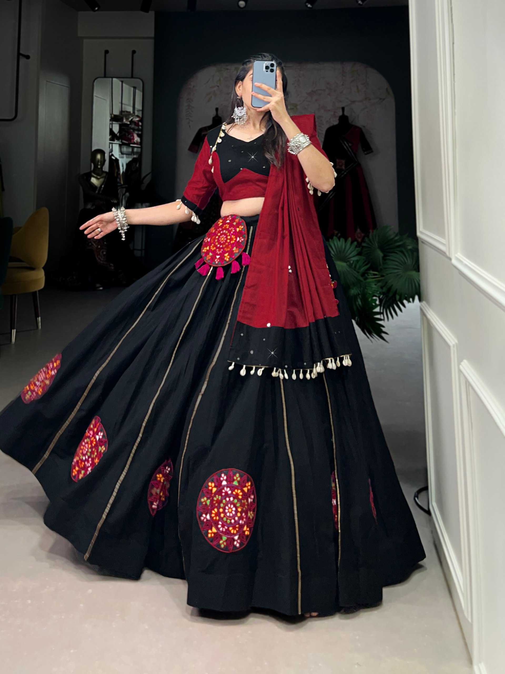 Ynf Pure Cotton KESH134 1603 Lehengas Festive Collections Wholesale Designer Lehenga Choli Navratri Chaniya Choli Manufacturer