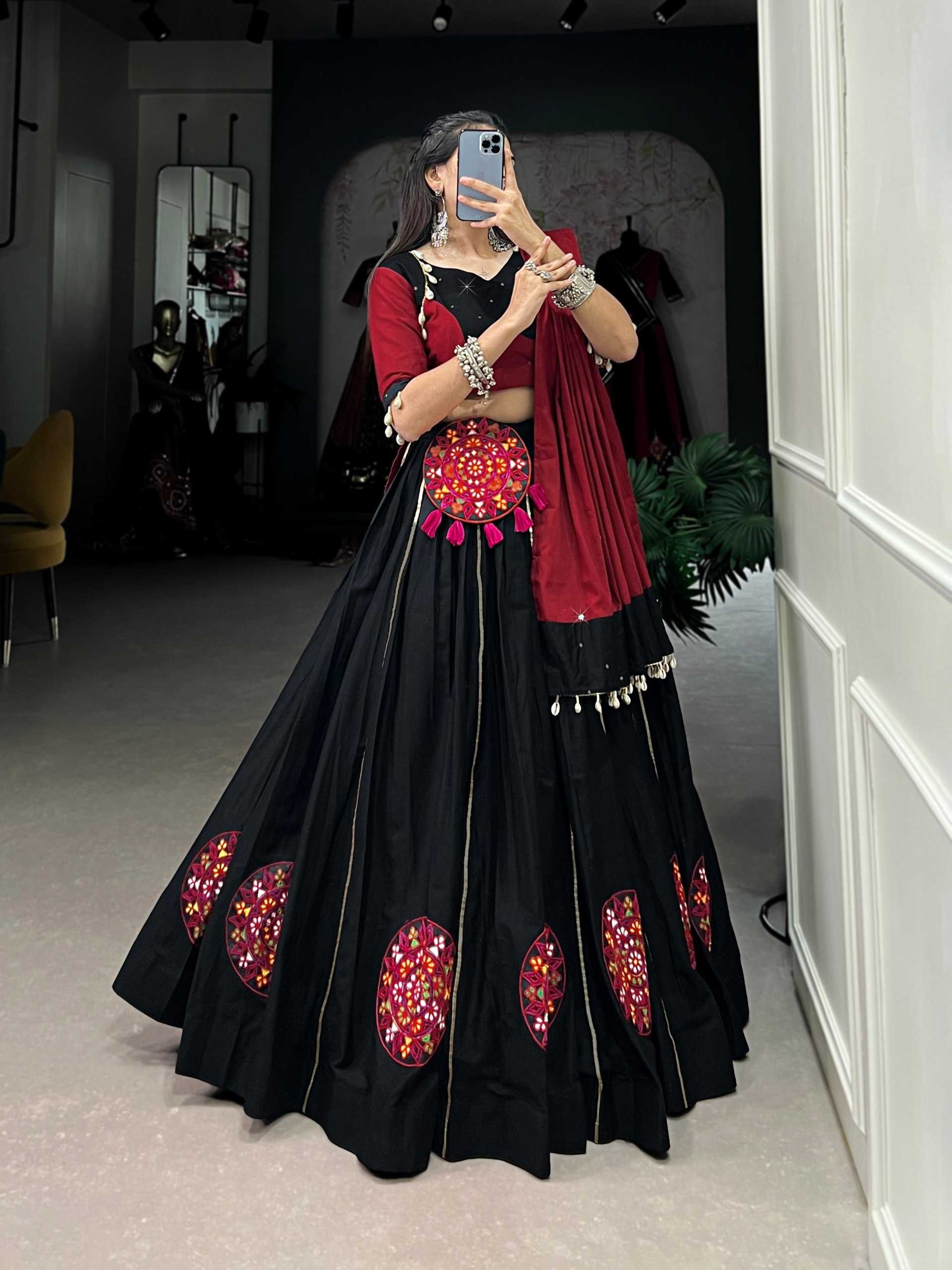 Ynf Pure Cotton KESH134 1603 Lehengas Festive Collections Wholesale Designer Lehenga Choli Navratri Chaniya Choli Manufacturer