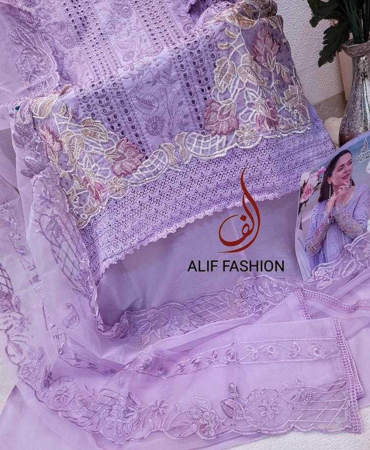 Ynf Pure Cotton KESH444 ALIF FASHION-A184 Suits & Dresses Wedding Collections Festive Collections Wholesale Embroidery Suits Cotton Suits Handloom Suits Manufacturer