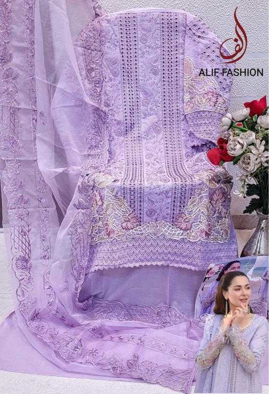 Ynf Pure Cotton KESH444 ALIF FASHION-A184 Suits & Dresses Wedding Collections Festive Collections Wholesale Embroidery Suits Cotton Suits Handloom Suits Manufacturer