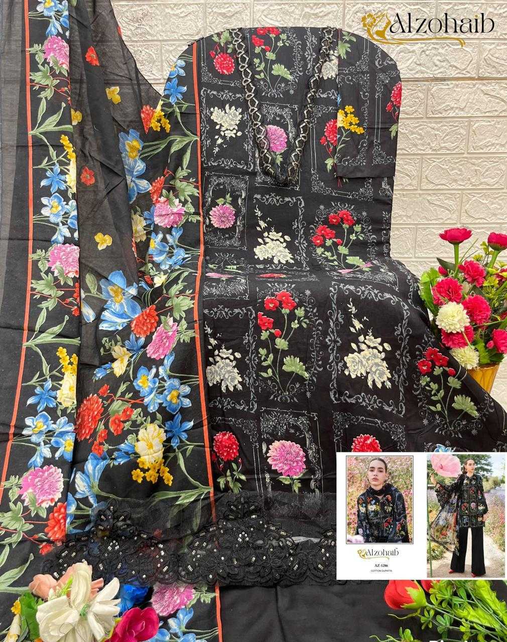 Ynf Pure Cotton KESH444 AZ-1278 Suits & Dresses Wholesale Printed Suits Embroidery Suits Cotton Suits Manufacturer