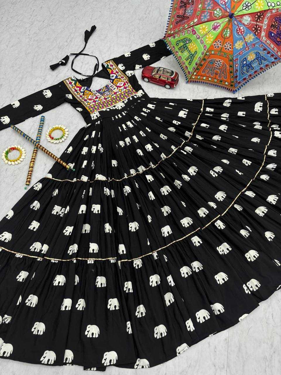 Ynf Pure Cotton KESH496 N35 Gowns Wedding Collections Festive Collections Wholesale Embroidery Gowns Party Wear Gowns Indo-Western Gowns Manufacturer
