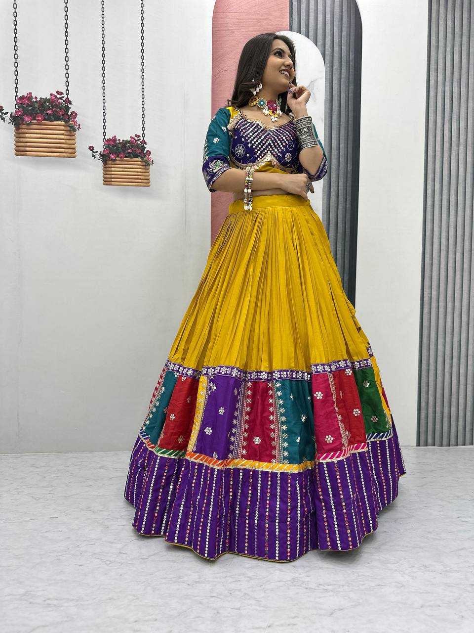 Ynf Pure Cotton KESH497 254 Lehengas Wedding Collections Festive Collections Wholesale Embroidered Lehenga Designer Lehenga Choli Navratri Chaniya Choli Manufacturer