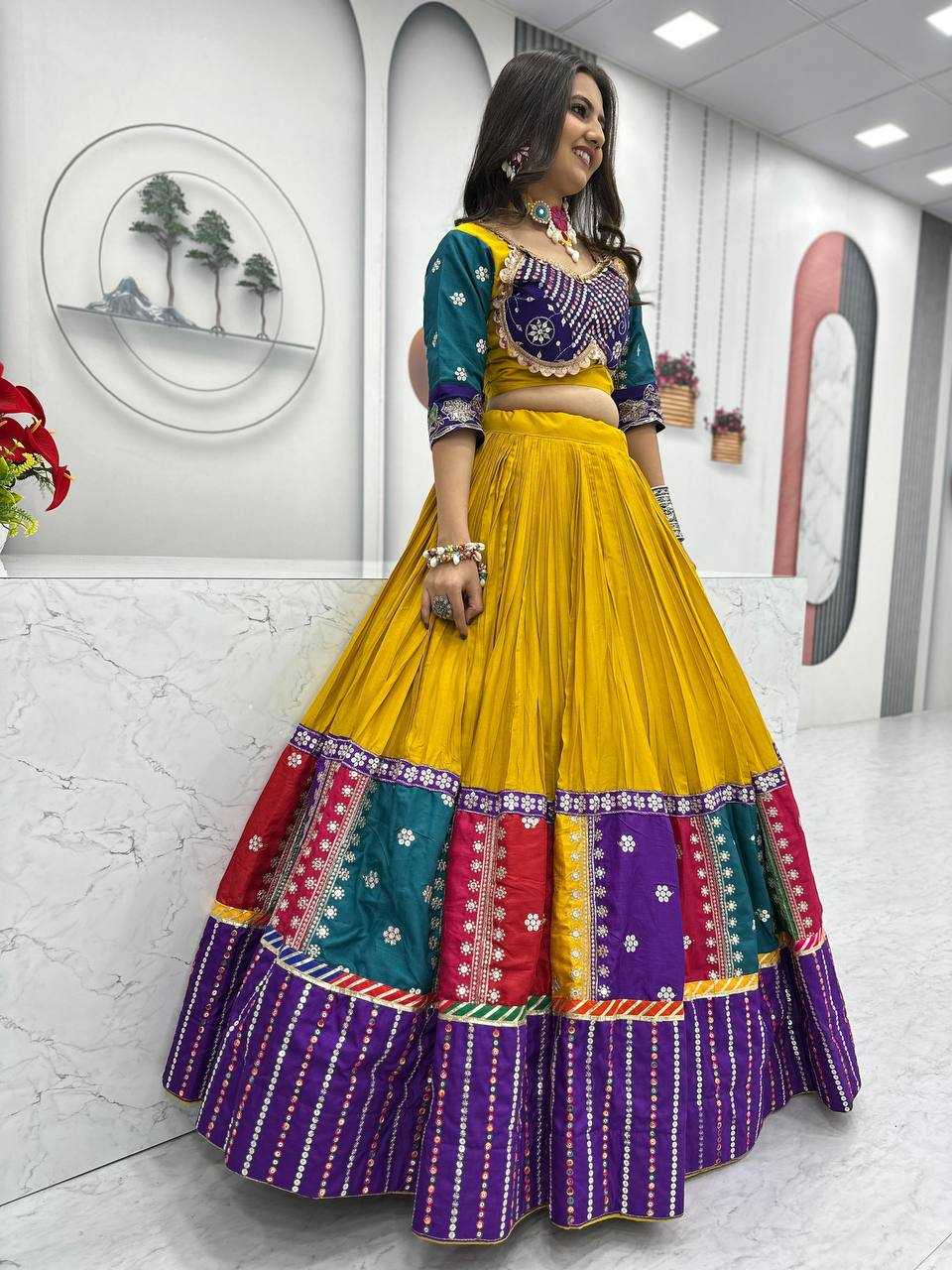 Ynf Pure Cotton KESH497 254 Lehengas Wedding Collections Festive Collections Wholesale Embroidered Lehenga Designer Lehenga Choli Navratri Chaniya Choli Manufacturer