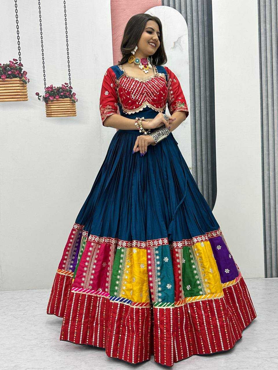 Ynf Pure Cotton KESH497 254 Lehengas Wedding Collections Festive Collections Wholesale Embroidered Lehenga Designer Lehenga Choli Navratri Chaniya Choli Manufacturer