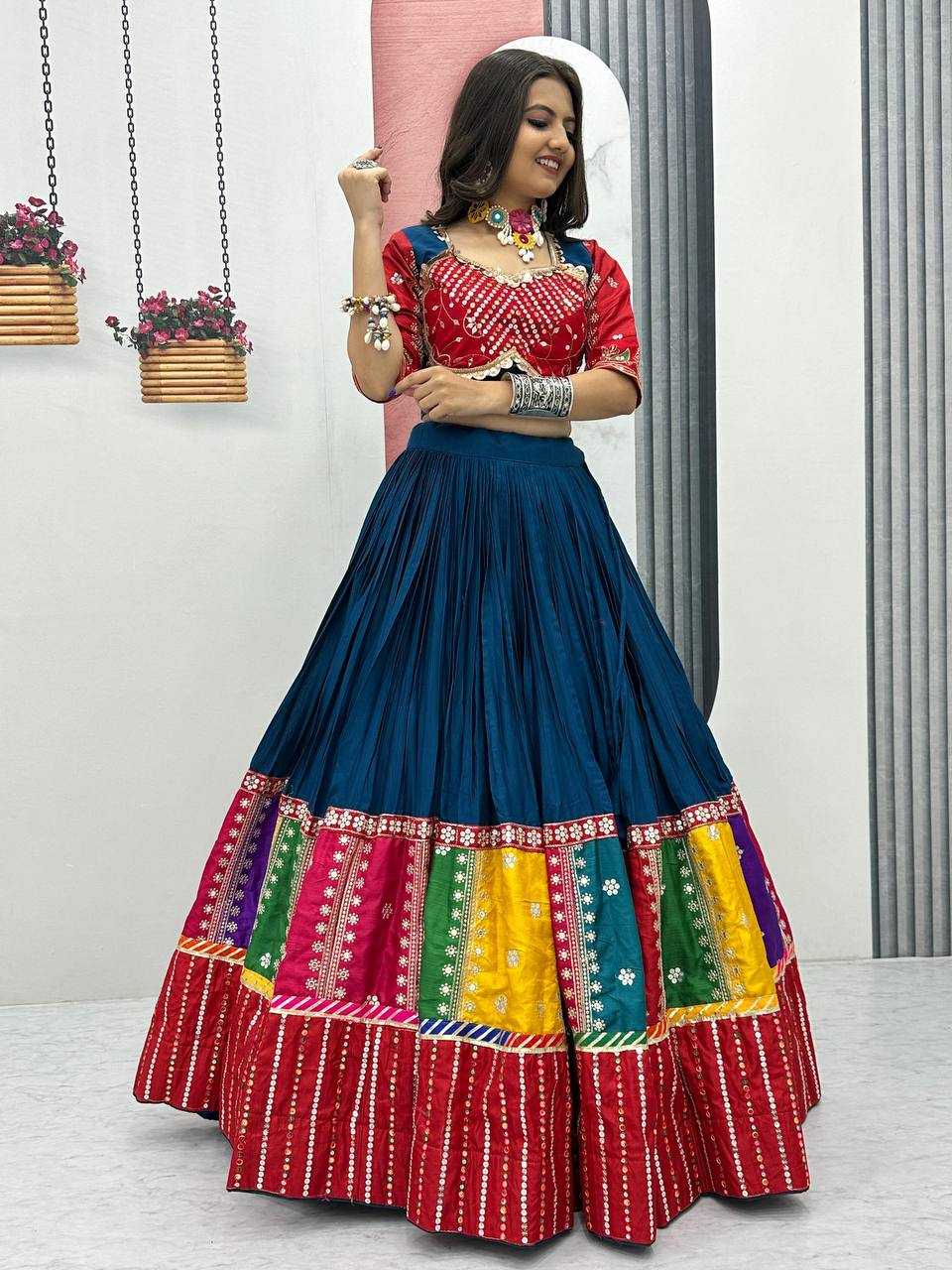 Ynf Pure Cotton KESH497 254 Lehengas Wedding Collections Festive Collections Wholesale Embroidered Lehenga Designer Lehenga Choli Navratri Chaniya Choli Manufacturer