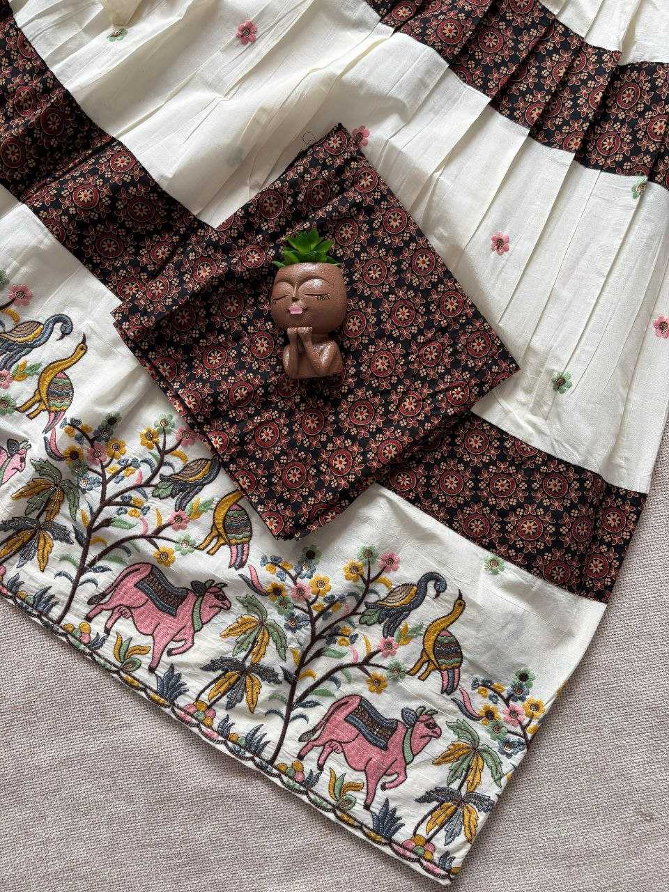 Ynf Pure Cotton RIN107 382 Kids Wear Wedding Collections Festive Collections Wholesale Kids Lehenga Embroidered Frock Girls Cotton Frocks Manufacturer