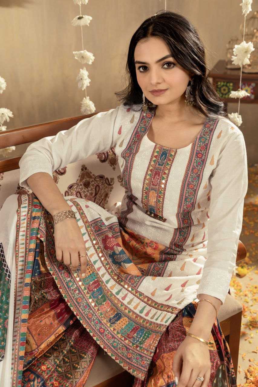Ynf Pure Cotton RIN112 102 Suits & Dresses Wholesale Ladies Suits Designer Suits White Salwar Suit Manufacturer