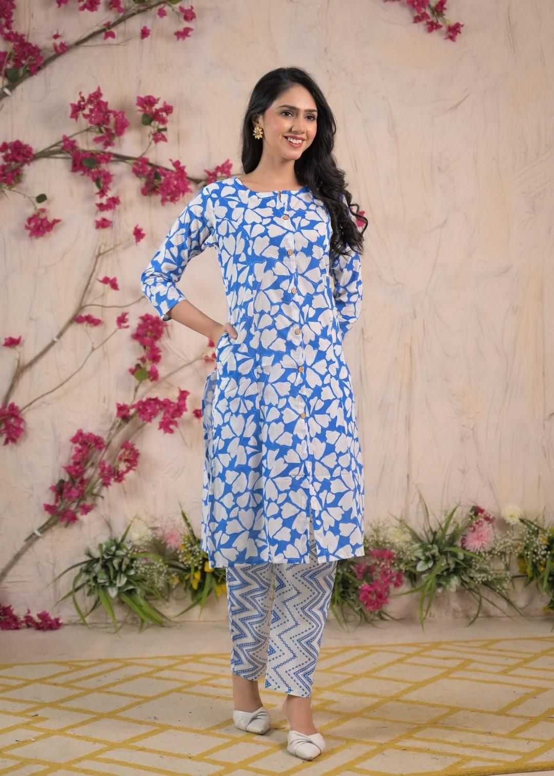 Ynf Pure Cotton RIN190 326 Setwise Collections Wholesale Kurtis Catalogs Manufacturer