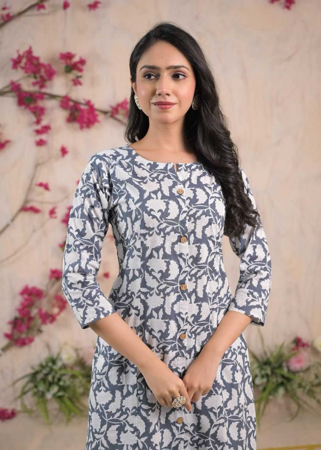 Ynf Pure Cotton RIN190 326 Setwise Collections Wholesale Kurtis Catalogs Manufacturer