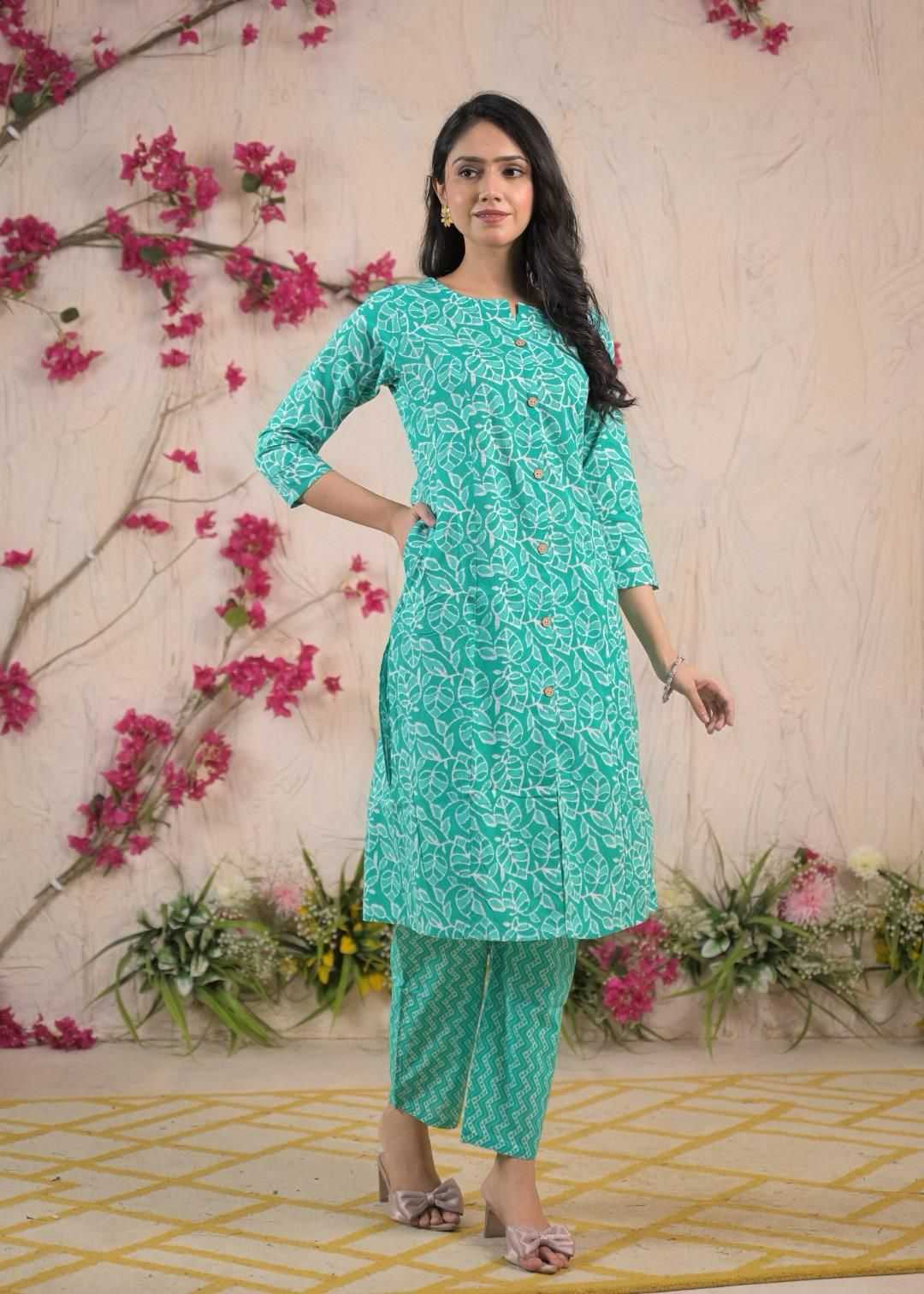Ynf Pure Cotton RIN190 326 Setwise Collections Wholesale Kurtis Catalogs Manufacturer
