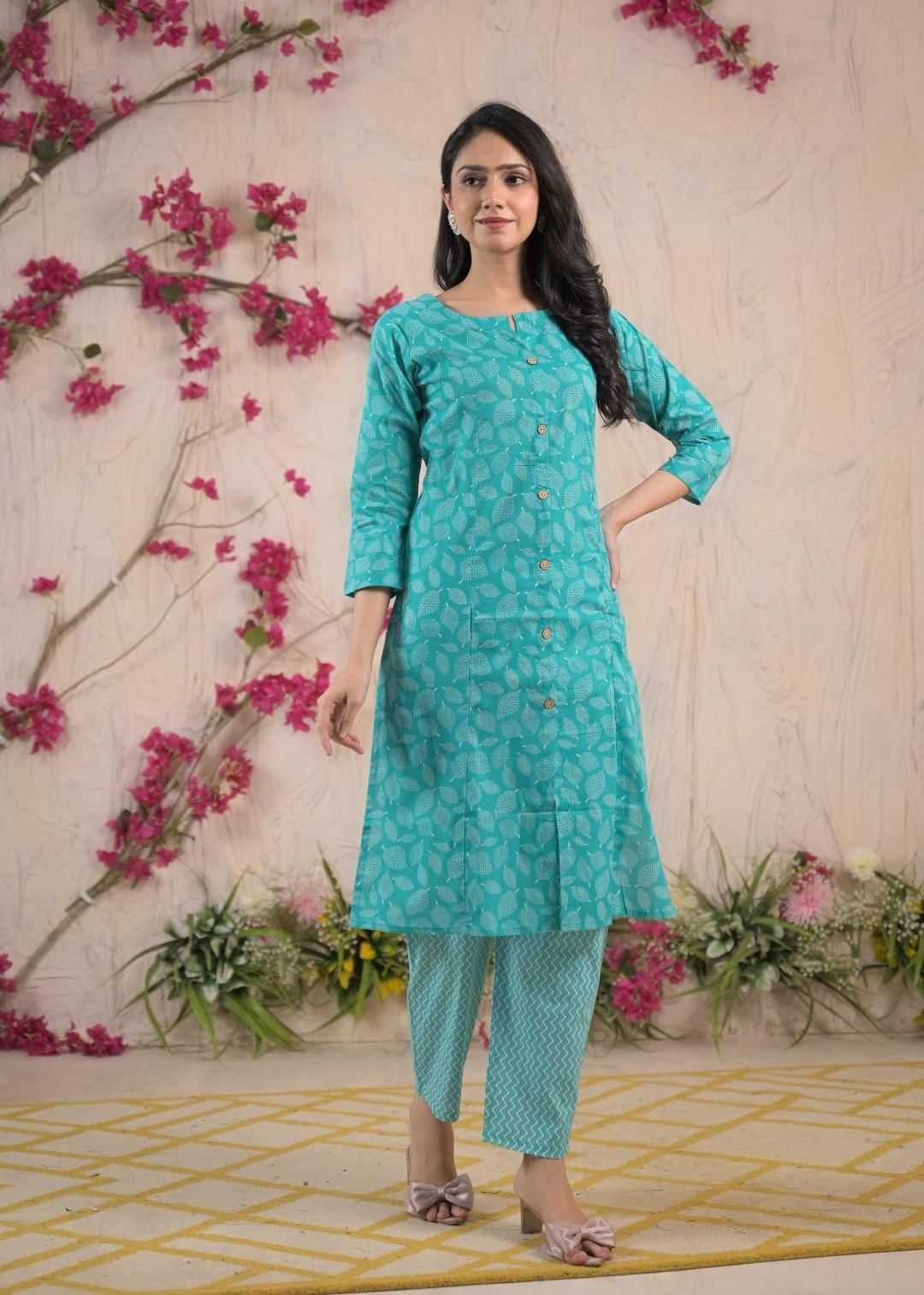 Ynf Pure Cotton RIN190 326 Setwise Collections Wholesale Kurtis Catalogs Manufacturer