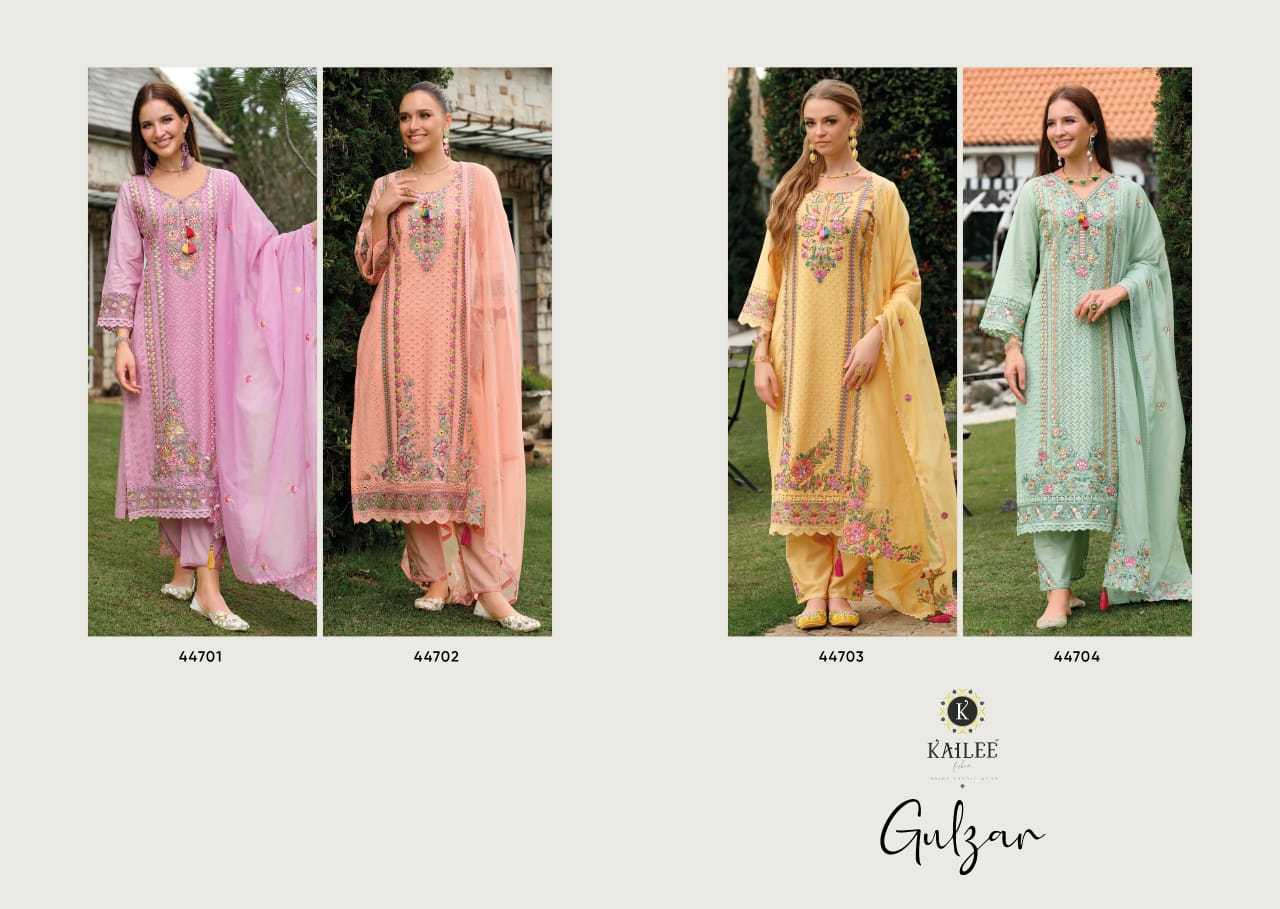 Ynf Pure Cotton RIN190 KAILEE-GULZAR Setwise Collections Wholesale Dresses & Suits Catalogs Manufacturer