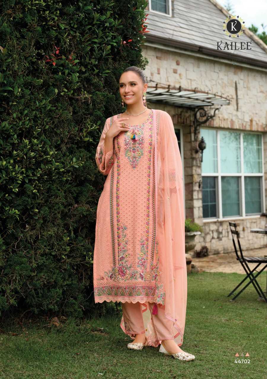 Ynf Pure Cotton RIN190 KAILEE-GULZAR Setwise Collections Wholesale Dresses & Suits Catalogs Manufacturer
