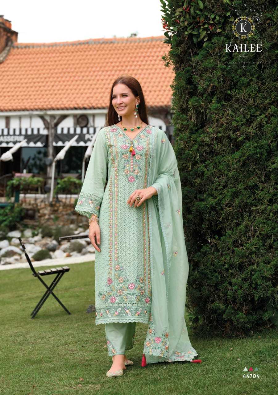 Ynf Pure Cotton RIN190 KAILEE-GULZAR Setwise Collections Wholesale Dresses & Suits Catalogs Manufacturer