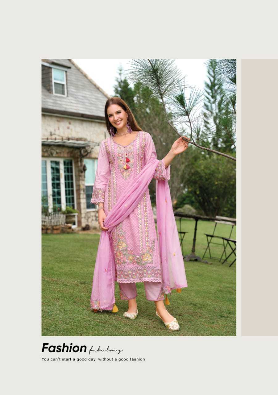 Ynf Pure Cotton RIN190 KAILEE-GULZAR Setwise Collections Wholesale Dresses & Suits Catalogs Manufacturer