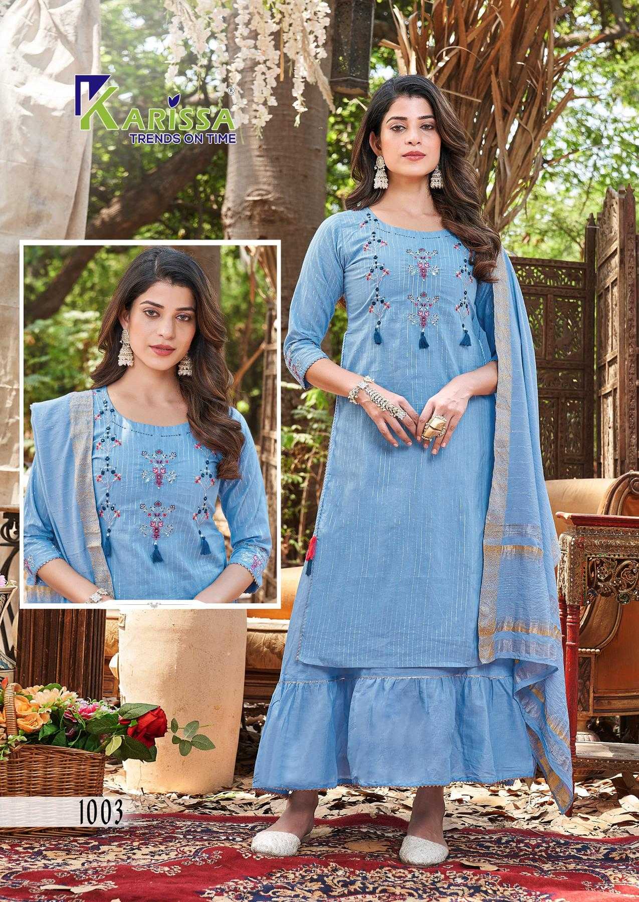 Ynf Pure Cotton RIN190 KARISSA-HARMONY Setwise Collections Wholesale Kurtis Catalogs Manufacturer