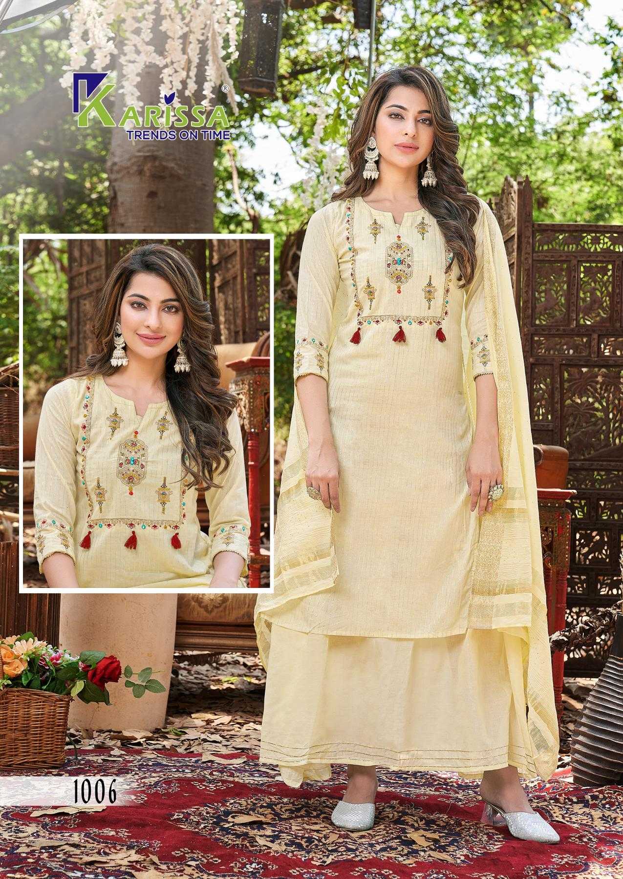 Ynf Pure Cotton RIN190 KARISSA-HARMONY Setwise Collections Wholesale Kurtis Catalogs Manufacturer
