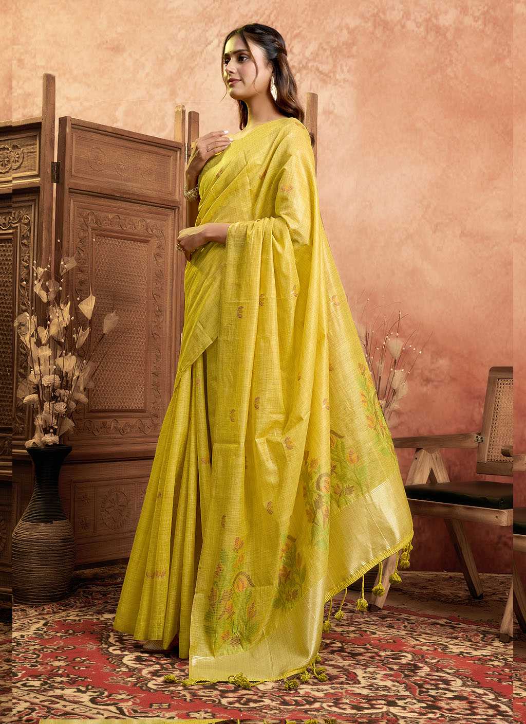 Ynf Pure Cotton RIN197 3002 Sarees Wholesale Designer Sarees Fancy Sarees Bridal Sarees Manufacturer