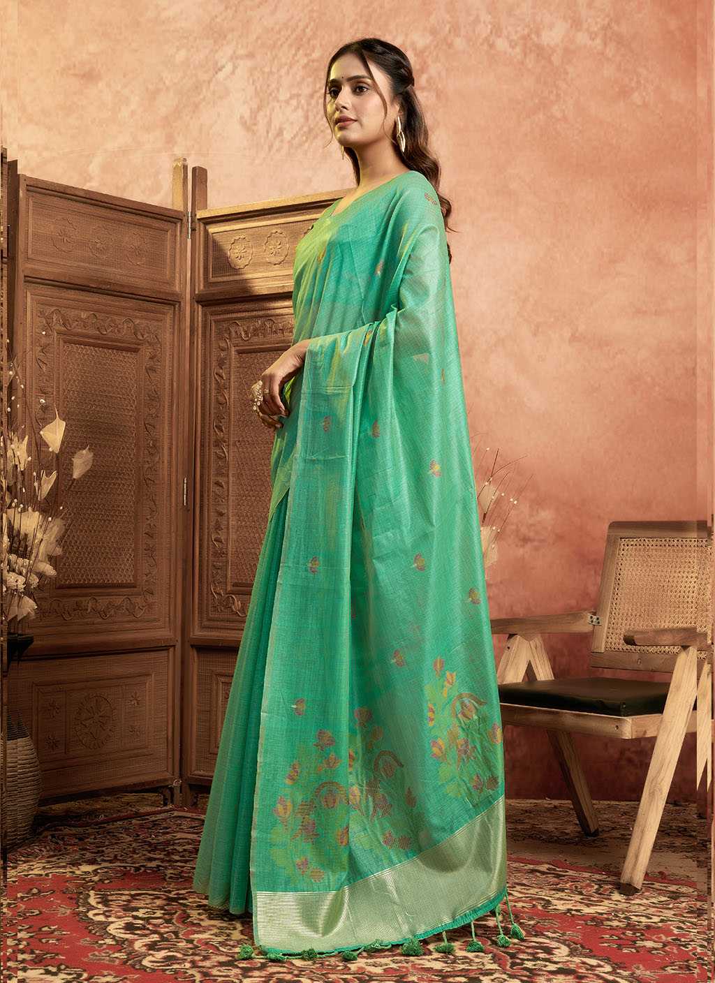 Ynf Pure Cotton RIN197 3002 Sarees Wholesale Designer Sarees Fancy Sarees Bridal Sarees Manufacturer