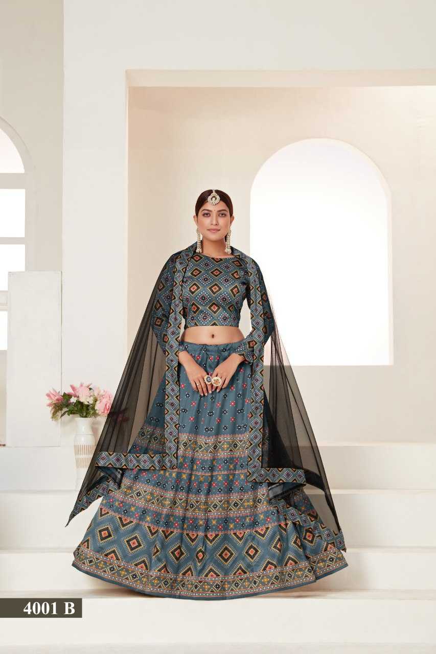 Ynf Pure Cotton RIN227 4001 Lehengas Wedding Collections Festive Collections Wholesale Embroidered Lehenga Designer Lehenga Choli Lehenga With Dupatta Manufacturer